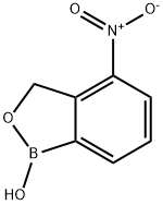 4-硝基苯并[C][1,2]氧硼杂环戊烷-1(3H)-醇 结构式