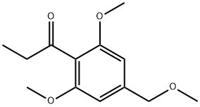 1-(2,6-Dimethoxy-4-(methoxymethyl)phenyl)propan-1-one 结构式
