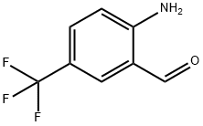 2-氨基-5-三氟甲基苯甲醛 结构式