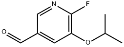 6-氟-5-异丙氧基烟醛 结构式