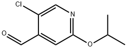 5-氯-2-异丙氧基异烟醛 结构式