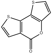 5H-二噻吩并[3,2-B:2',3'-D]吡喃-5-酮 结构式