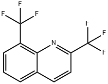 2,8-双(三氟甲基)喹啉 结构式