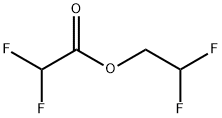 2,2-二氟乙基二氟乙酸酯 结构式