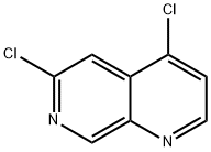 6,8-dichloro-1,3-naphthyridine 结构式