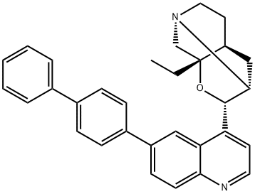 (9S)- 6'-[1,1'-biphenyl]-4-yl-3,9-epoxy-
10,11-dihydro-Cinchonan 结构式