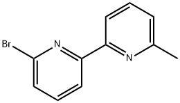 6-溴-6'-甲基-2,2-联吡啶 结构式