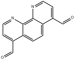 1,10-菲咯啉-4,7-二甲醛 结构式