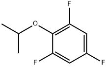 2,4,6-三氟异丙氧基苯 结构式