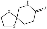 1,4-二氧杂-7-氮杂螺[4.5]癸烷-8-酮 结构式