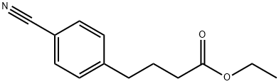 4-(4-氰基苯基)丁酸乙酯 结构式