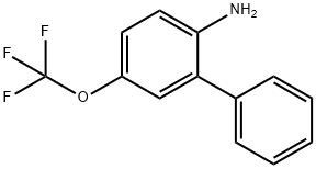 2-氨基-5-(三氟甲氧基)联苯 结构式