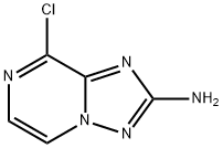 8-氯-[1,2,4]三唑并[1,5-A]吡嗪-2-胺 结构式