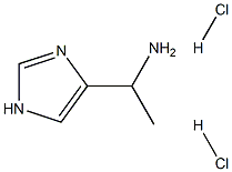 1-(1H-imidazol-4-yl)ethanamine dihydrochloride 结构式