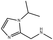 1-(1-异丙基-1H-咪唑-2-基)-N-甲基甲胺 结构式