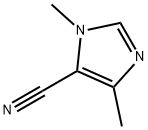 1,4-dimethyl-1H-imidazole-5-carbonitrile 结构式