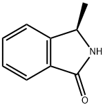 3(R)-甲基异吲哚啉-1-酮 结构式