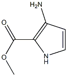 3-氨基-1H-吡咯-2-羧酸甲酯 结构式