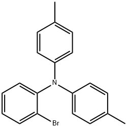 2-溴-4,4-二甲基三苯胺 结构式
