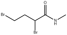 2,4-DIBROMO-N-METHYLBUTYRAMIDE 结构式