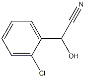 2-氯-Α-羟基苯基乙腈 结构式