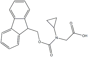 FMOC-环丙基丙氨酸 结构式