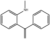 N-甲基-2-(1-苯基乙烯基)苯胺 结构式