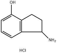 1-氨基 - 茚满-4-醇盐酸盐 结构式