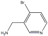 (4-溴吡啶-3-基)甲胺盐酸盐 结构式