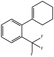 Benzene, 1-(1-cyclohexen-1-yl)-2-(trifluoromethyl)- 结构式