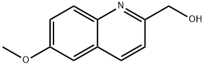 6-methoxy-2-Quinolinemethanol 结构式