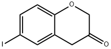 6-Iodochroman-3-one 结构式