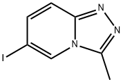 6-Iodo-3-methyl-[1,2,4]triazolo[4,3-a]pyridine 结构式