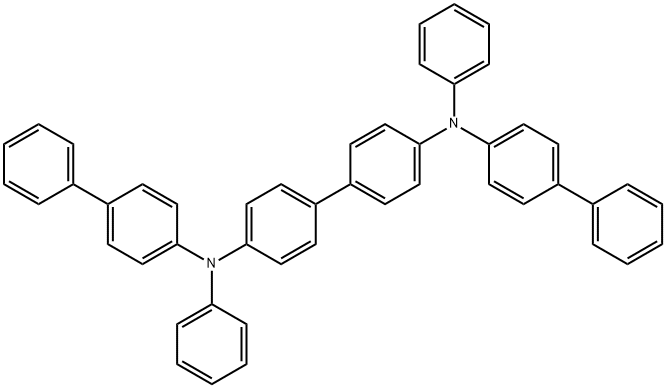 N,N'-二(4-联苯基)-N,N'-二苯基联苯胺 结构式