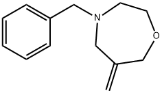 4-苄基-6-甲基烯-1,4-氧氮杂卓 结构式