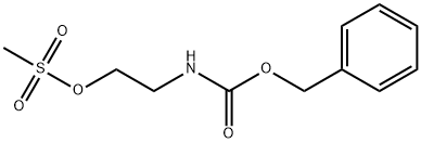 2-(((苄氧基)羰基)氨基)甲磺酸乙酯 结构式