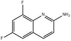 6,8-difluoroquinolin-2-amine 结构式