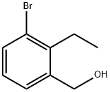 (3-溴-2-乙基苯基)甲醇 结构式