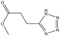 Methyl 3-(1H-tetrazol-5-yl)propanoate 结构式