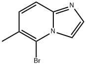 5-bromo-6-methylimidazo[1,2-a]pyridine 结构式