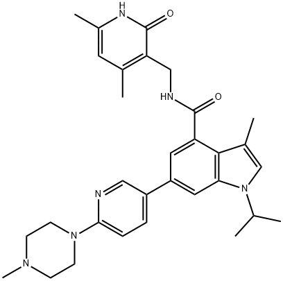 化合物GSK503 结构式