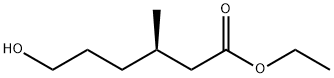 ethyl(R)-6-hydroxy-3-methylhexanoate 结构式