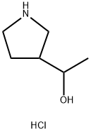 3-吡咯烷甲醇,Α-甲基盐酸盐 结构式