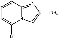 2-氨基-5-溴咪唑并[1,2-A]吡啶 结构式