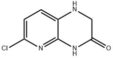6-氯-1,2-二氢吡啶并[2,3-B]吡嗪-3(4H)-酮 结构式