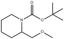 N-BOC-2-甲氧甲基哌啶 结构式