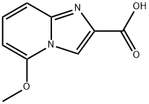 5-甲氧基咪唑并[1,2-A]吡啶-2-羧酸 结构式