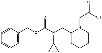 {2-[(Benzyloxycarbonyl-cyclopropyl-amino)-methyl]-piperidin-1-yl}-acetic acid