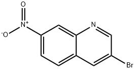 3-溴-7-硝基喹啉 结构式