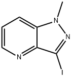 3-碘-1-甲基-1H-吡唑并[4,3-B]吡啶 结构式